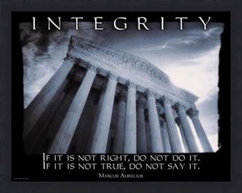 Simple rules for integrity